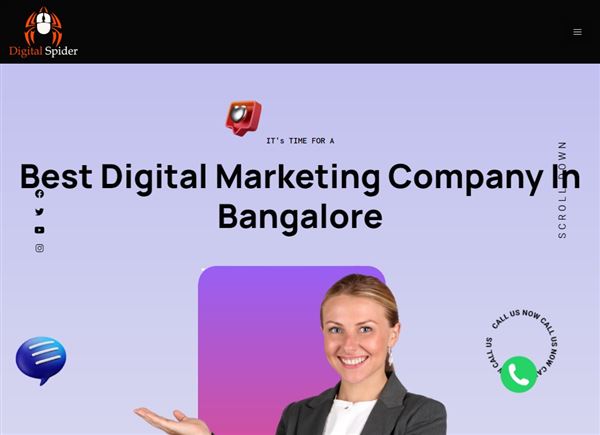 Digital Spider - Best Digital Marketing Company In Bangalore | Website Design | Social Media | Seo Company